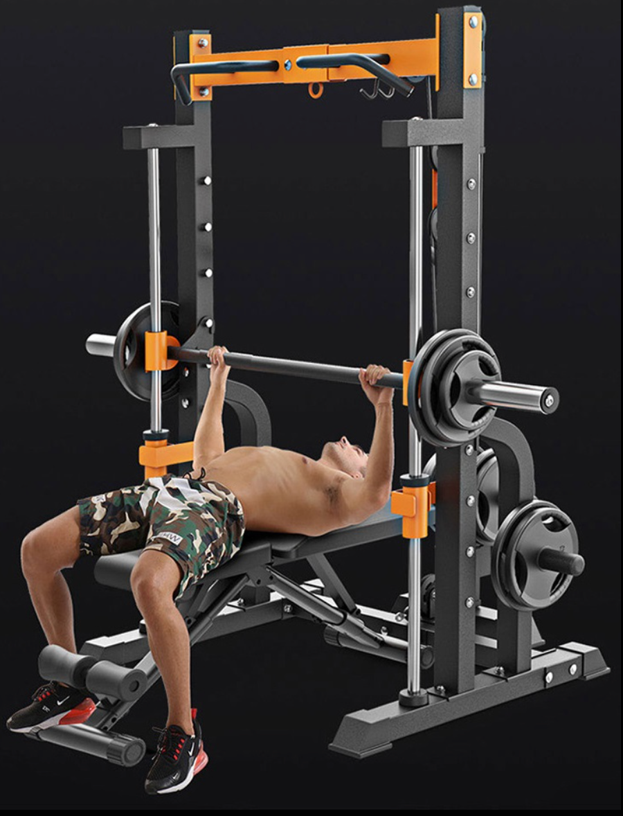 Home Gym Smith Machine (Half-Rack)