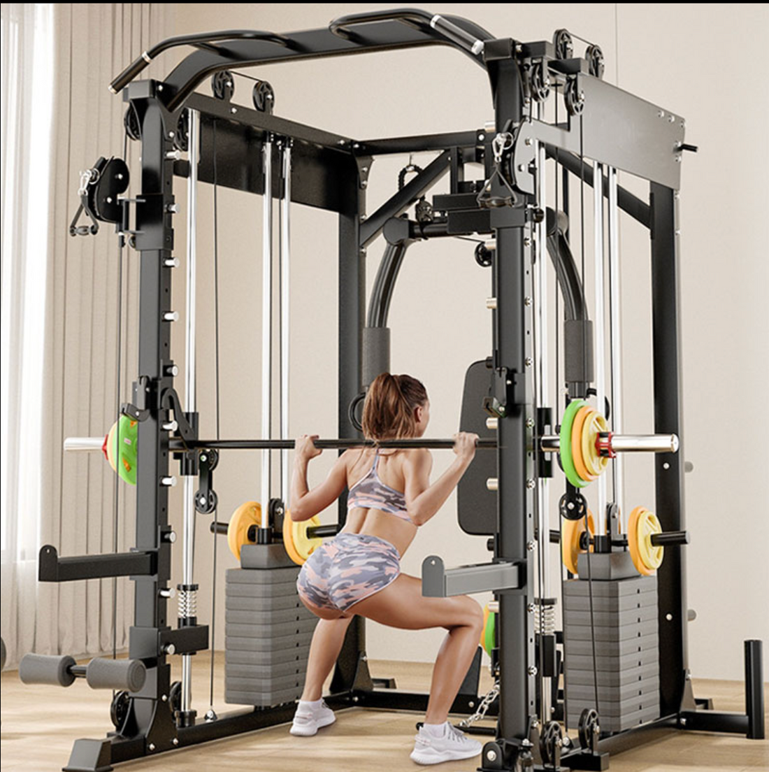 Home Gym Smith Machine (Full Rack) 335 KG
