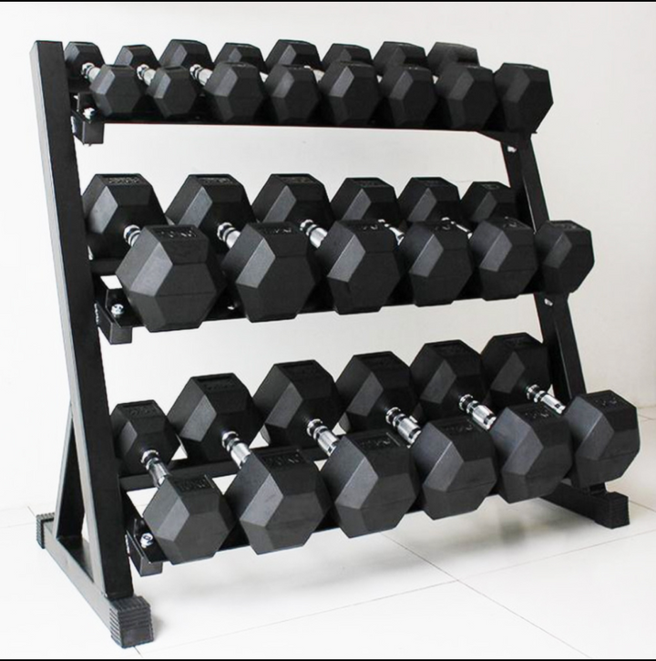 3-Tier Dumbbell Rack (660 LBS Capacity)