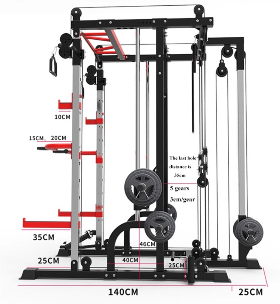 Home Gym Smith Machine (Full Rack)
