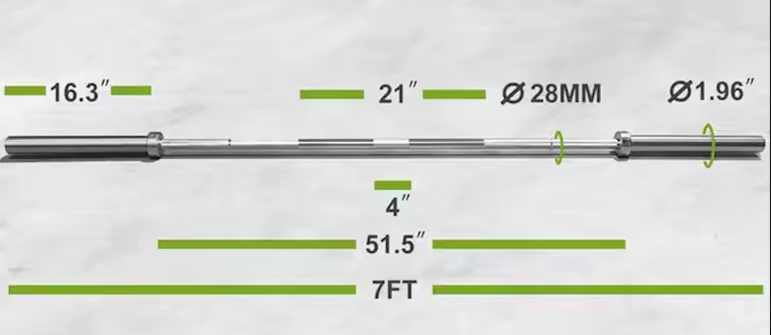 7ft Olympic Barbell